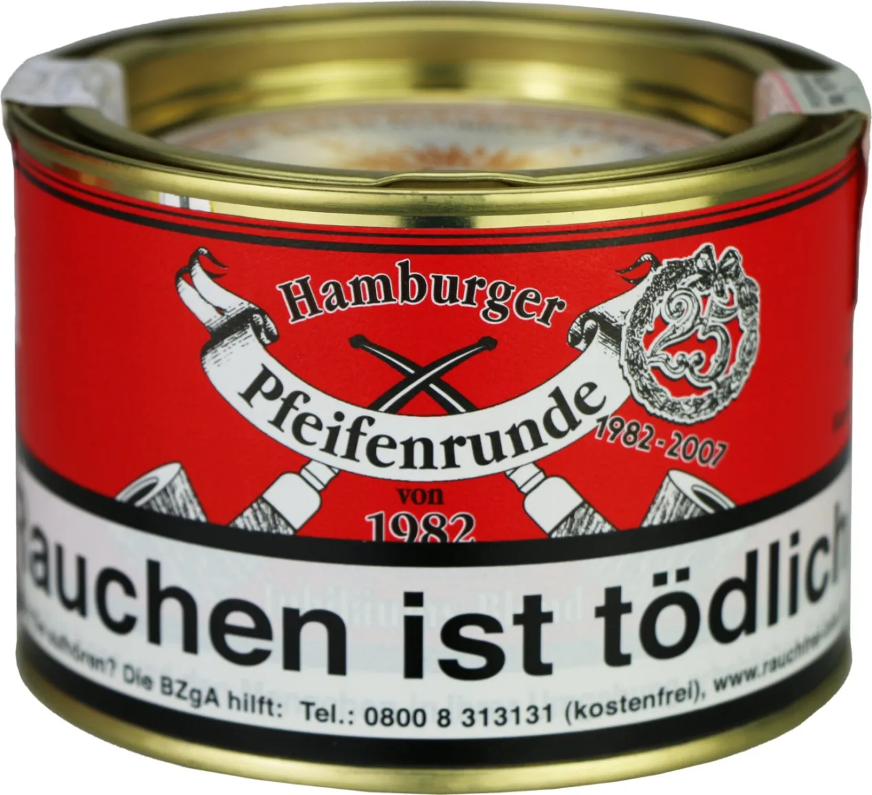 Hamburger Pfeifenrunde von 1982 Jubiläums-Blend 25 Jahre