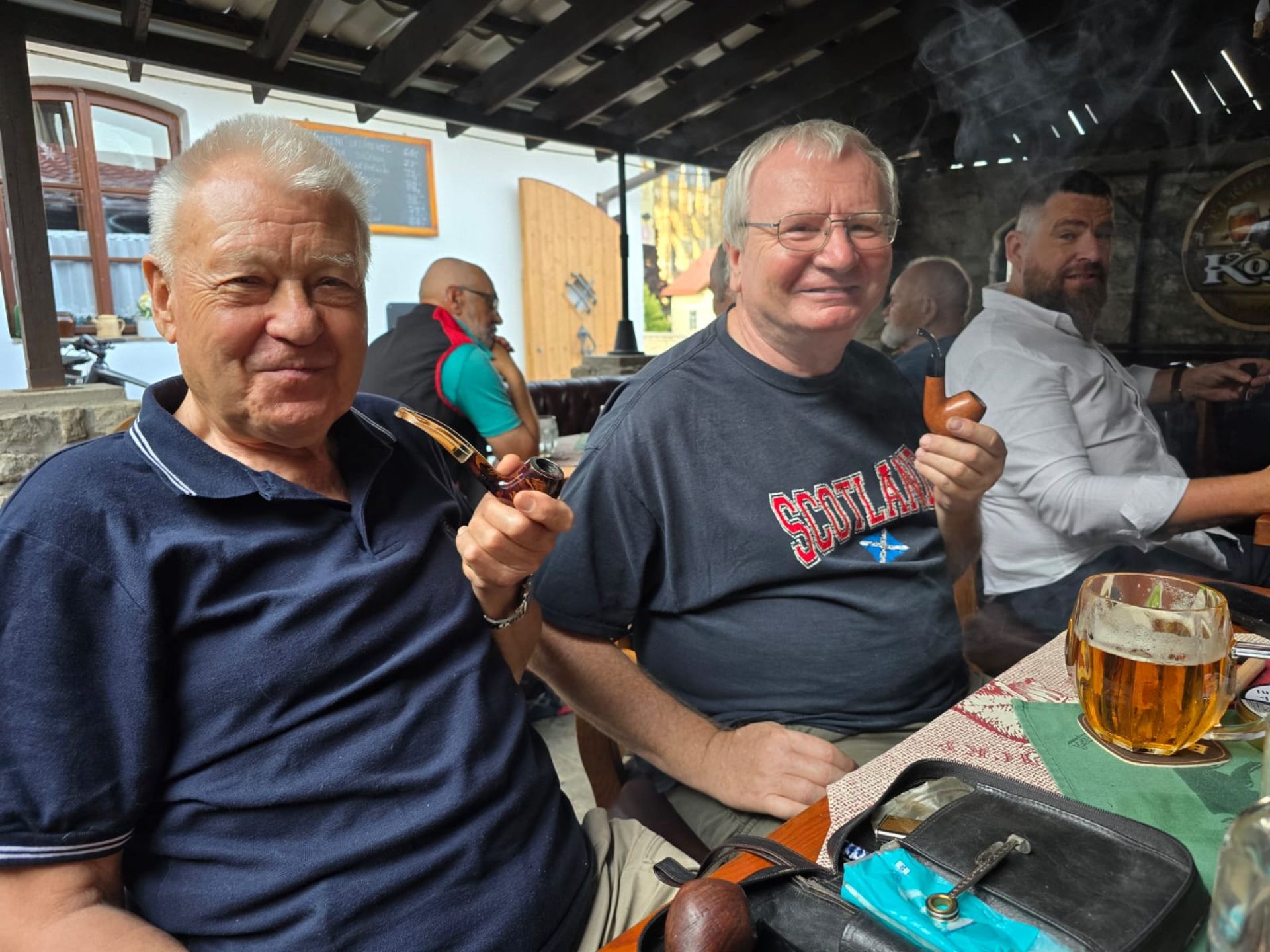 Setkání Pipe clubu Stříbrný groš 5.6.