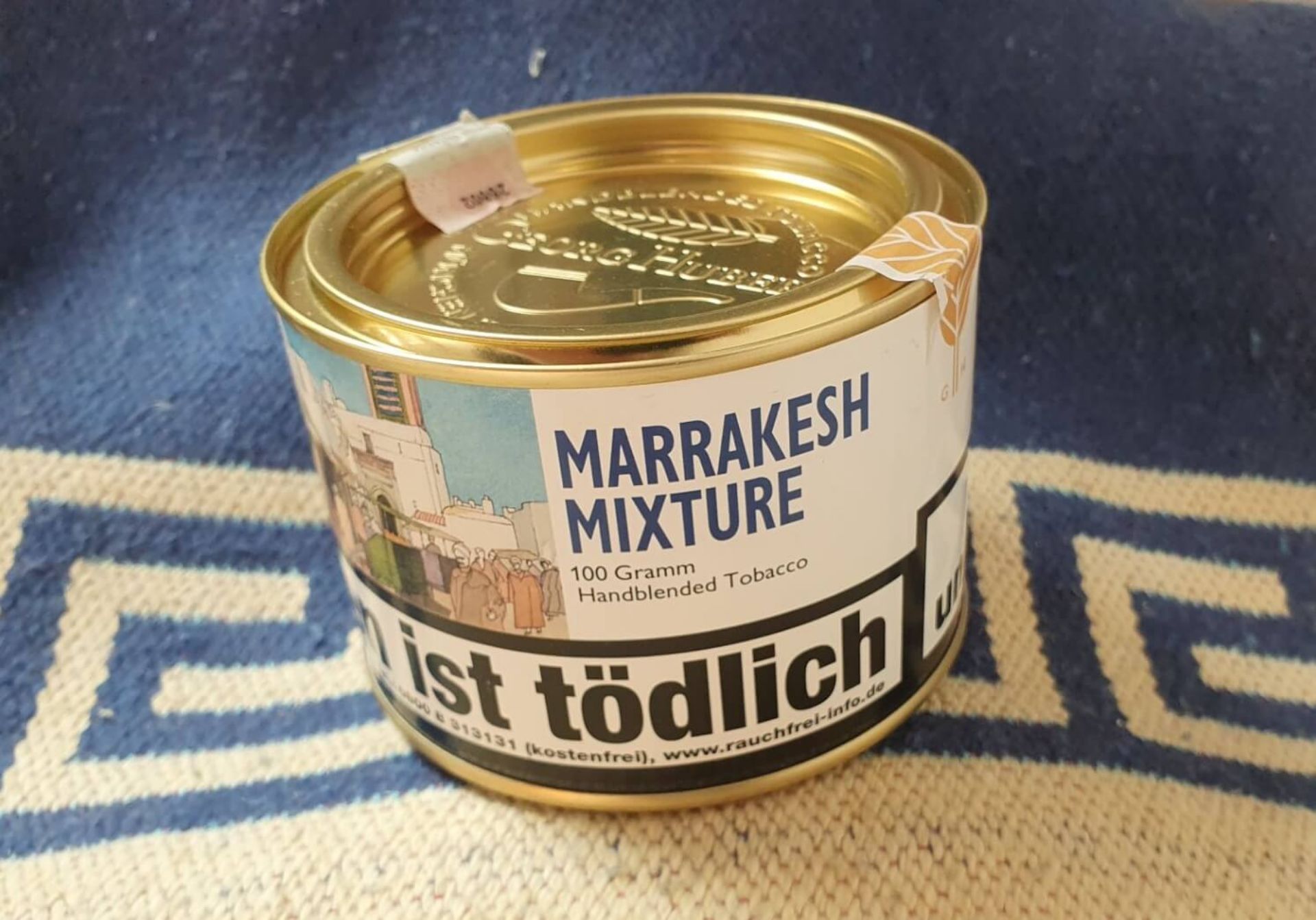 Marrakesh Mixture (Pfeifen Huber) - představení tabáku