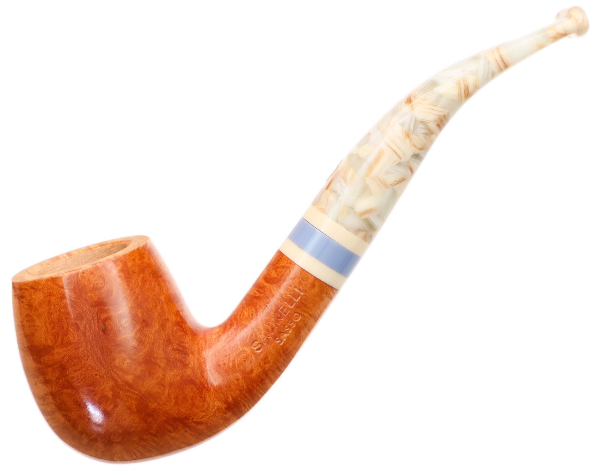 nová řada dýmek Savinelli: Sasso Smooth (106) (9 mm)