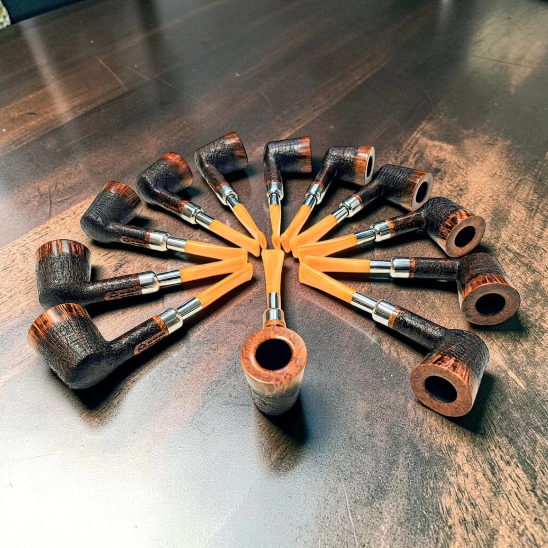 Krásné klubové dýmky od Petra Nováka (PnP Pipes)