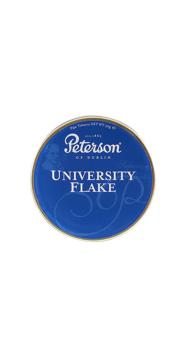 Peterson University Flake - velká tabáková klasika z Virginie a Burley