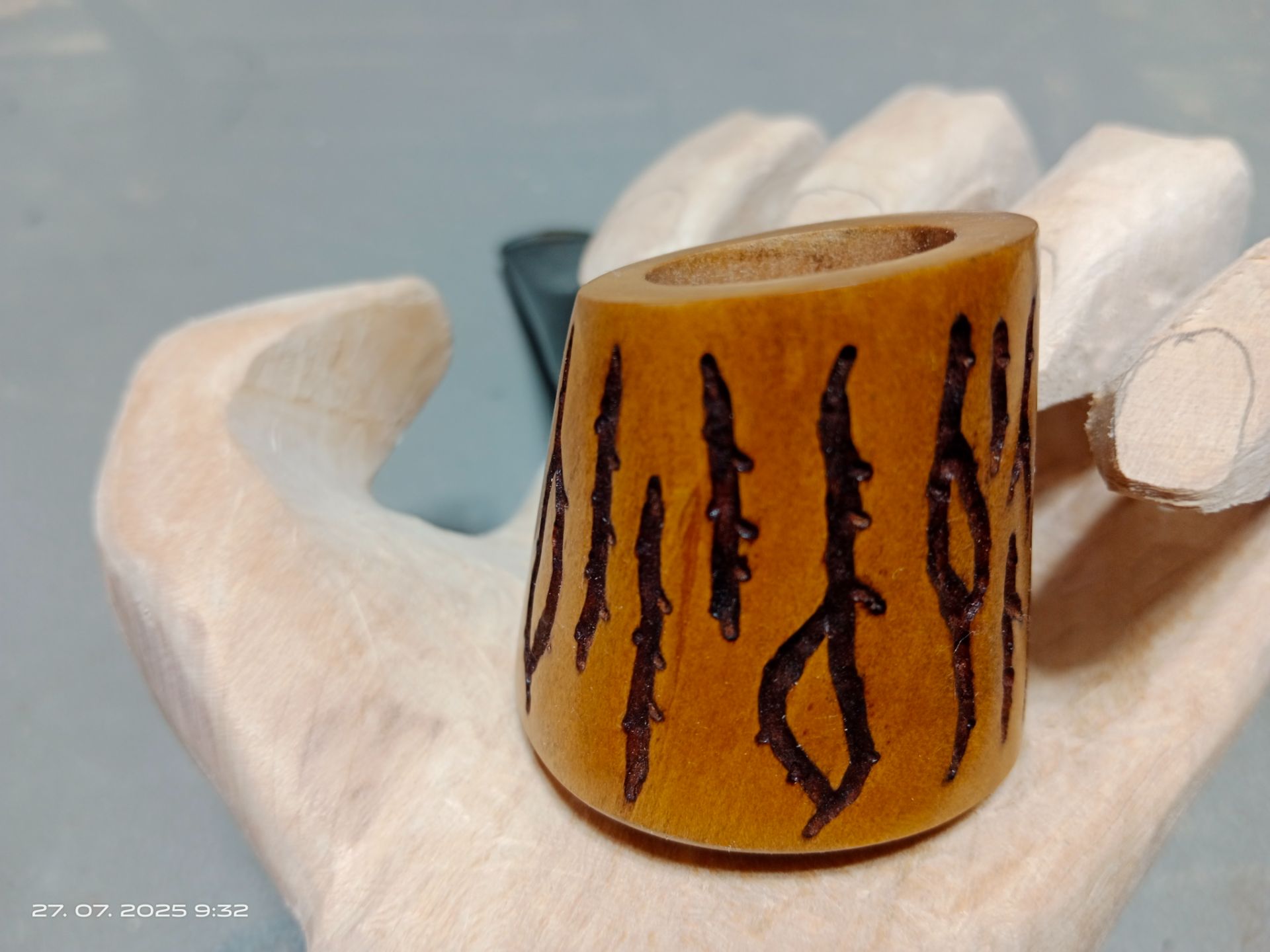 Dýmka s tygrim vzorem