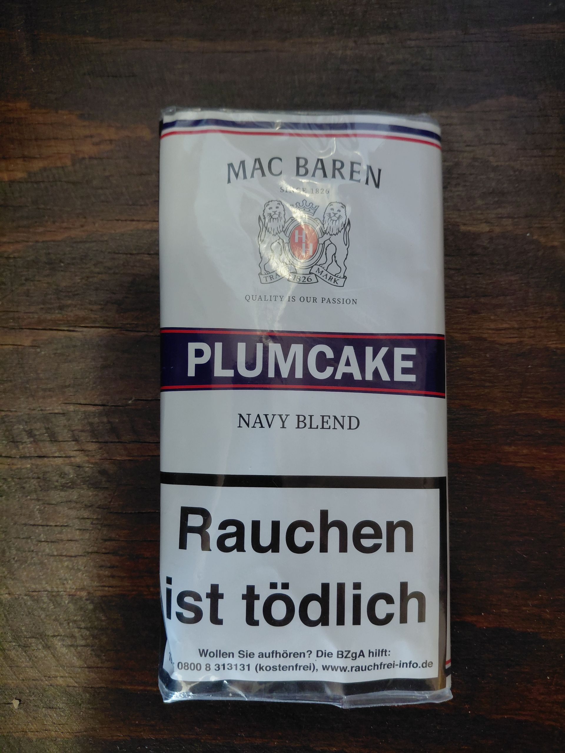 Mac Baren Plumcake, 50g tobolka