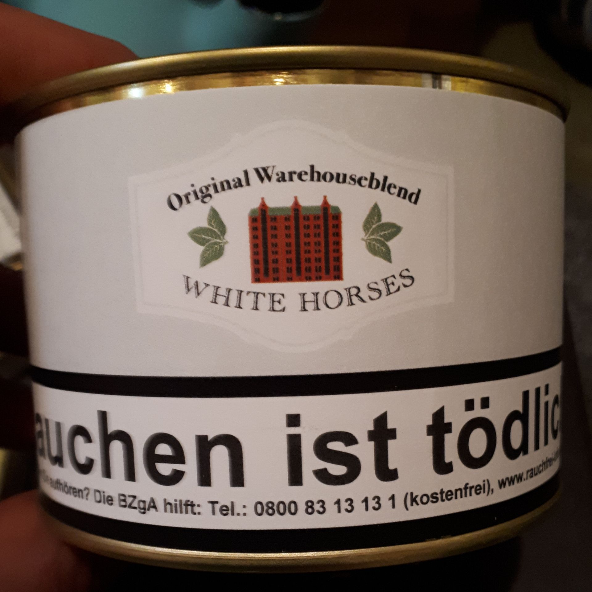 Pfeifen Huber Hu white horses
