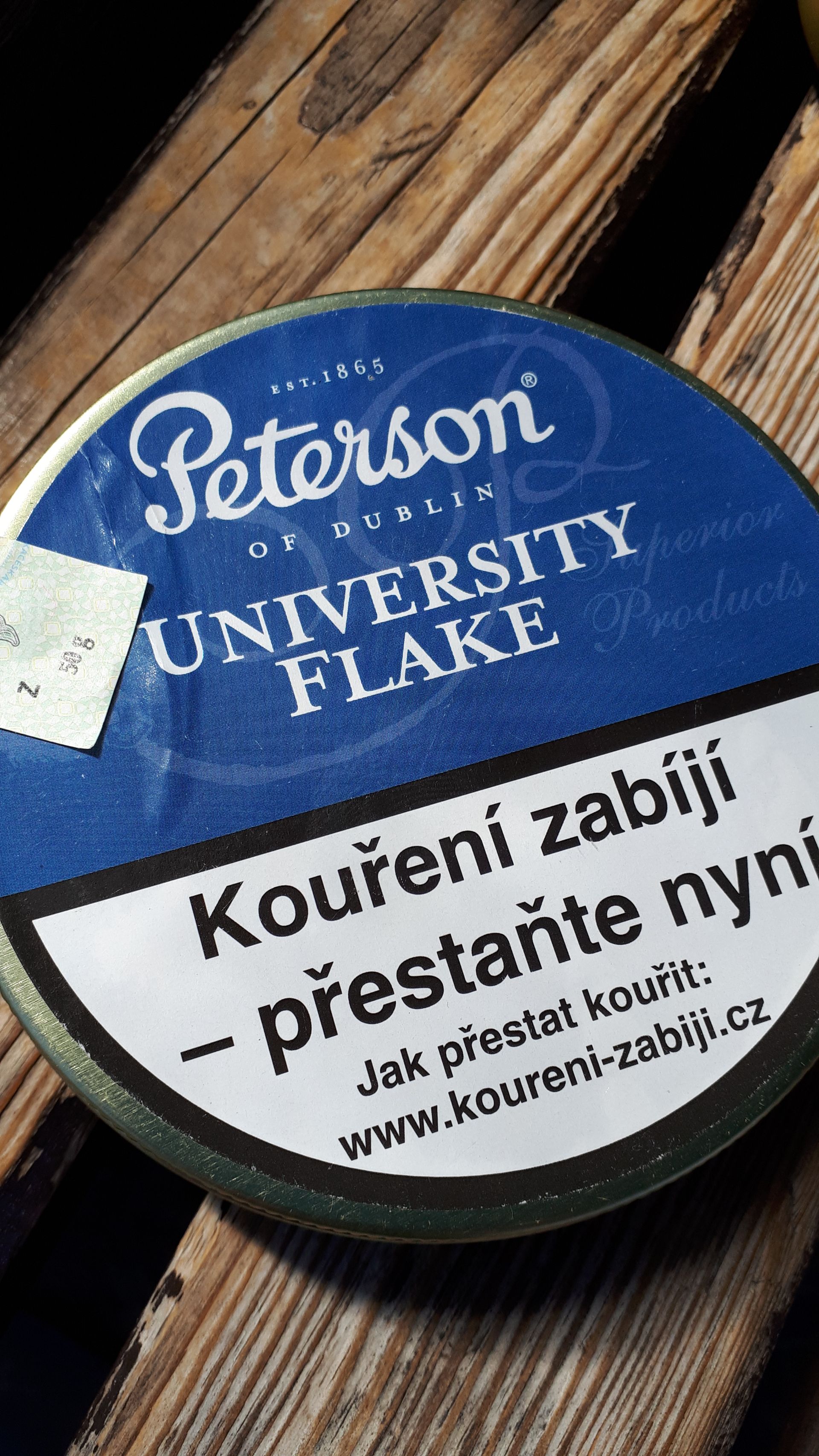 Peterson University flake